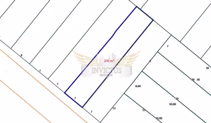 Terreno Residencial/Comercial para Comprar, 245m² - Vila Metalúrgica, Santo André/SP.