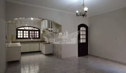 Sobrado com 4 Dormitórios para à Venda, 204m² - Vila Camilópolis, Santo André/SP.