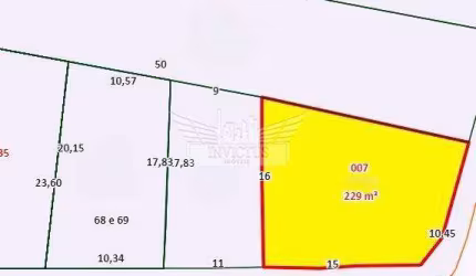 Terreno Comercial/Residencial à Venda, 229m² - Vila Alzira, Santo André/SP.
