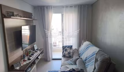 Apartamento Mobiliado no Condomínio Edifício Your Residence Club, com 2 Quartos para Comprar, 50m² - Vila Pires em Santo André/SP.