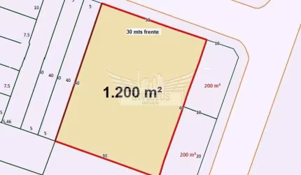 Ótimo Terreno Residencial/Comercial com Localização Privilegiada à Venda, 1.200m² - Paraíso, Santo André/SP.