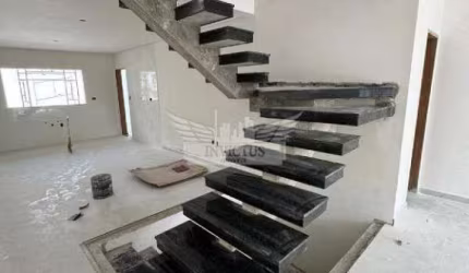 Sobrado com 3 Suítes à Venda, 165m² - Parque das Nações, Santo André/SP.