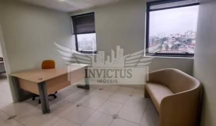 Sala Comercial no Centro Empresarial Pereira Barreto para Alugar, 72m² - Bairro Paraíso em Santo André/SP.