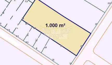 Terreno Plano à Venda, 1.000m² - Vila Homero Thon, Santo André/SP.