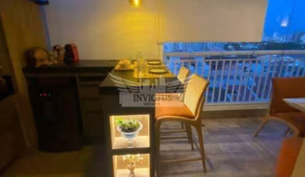 Apartamento com 3 Dormitórios à Venda, 94m² - Vila Valparaíso, Santo André/SP.