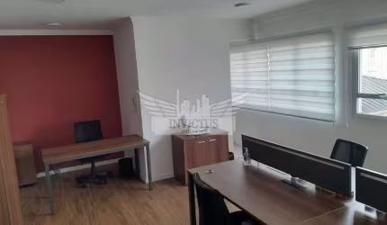 Sala Comercial no Edifício Rua Dona Elisa Fláquer, 55m² - Centro de Santo André/SP.
