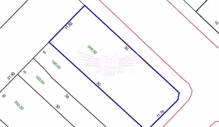 Terreno Residencial/Comercial à Venda, 348m² - Jardim Ocara, Santo André/SP.