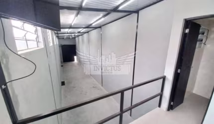 Galpão Comercial para Alugar, 170m² - Vila Palmares em Santo Andre/SP.