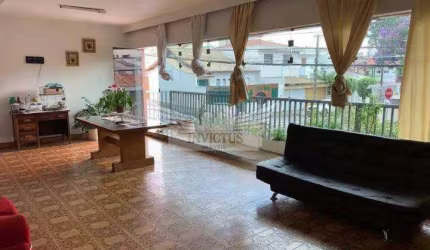 Sobrado com 4 Dormitórios à Venda, 512m² - Jardim Bela Vista, Santo André/SP.