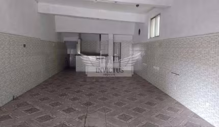 Salão Comercial para Locação, 210m² - Vila Palmares, Santo André/SP.