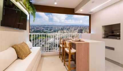 Apartamento em Obras com 2 Dormitórios no Edfício Vision à Venda, 56m² - Campestre, Santo André/SP.