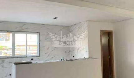 Sobrado Novo com 2 Suítes à Venda, 114m² - Vila Bela Vista, Santo André/SP.