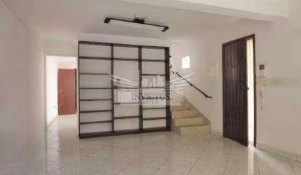 Sobrado Residencial/Comercial com 3 Dormitórios para Locação, 144m² - Campestre, Santo André/SP.