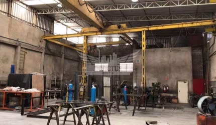 Galpão Comercial/Industrial para Alugar, 690m² - Bairro Serraria, Diadema/SP.