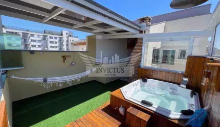 Cobertura sem Condomínio com 2 Dormitórios e Jacuzzi para Comprar, 86m² - Santa Maria, Santo André/SP.