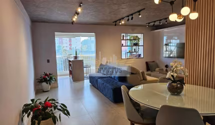Apartamento com 3 Quartos para Comprar, 115m² - Vila Valparaíso, Santo André/SP.
