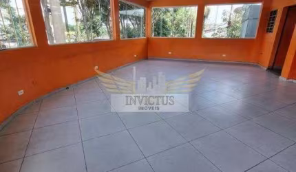 Salão Comercial para alugar, 180m² - Vila Nogueira, Diadema/SP.