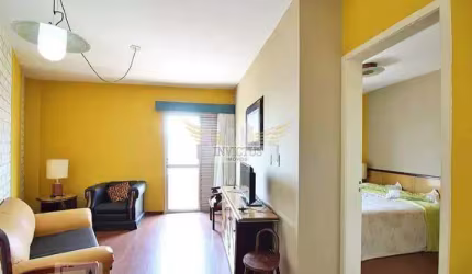 Flat Mobiliado no Edifício Park Plaza para Comprar, 40m² - Centro de São Bernardo do Campo/SP.