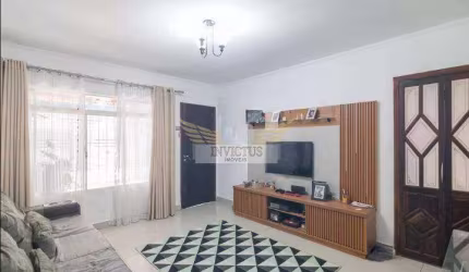 Sobrado com 3 Quartos para Comprar, 111m² - Vila Scarpelli, Santo André/SP.