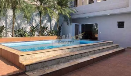 Sobrado com 3 Quartos e Piscina para Comprar, 426m² - Vila Valparaíso, Santo André/SP.