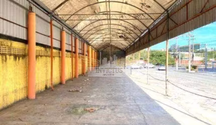 Galpão Comercial para Alugar, 600m² - Parque Jaçatuba, Santo André/SP.