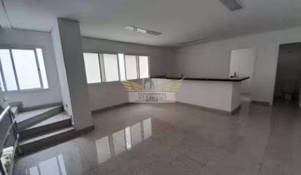 Salão Comercial para Alugar, 120m² - Bairro Jardim, Santo André/SP.