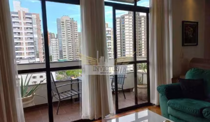 Apartamento com 3 Quartos no Edifício Ville des Servres para Alugar, 168m² - Bairro Jardim, Santo André/SP.