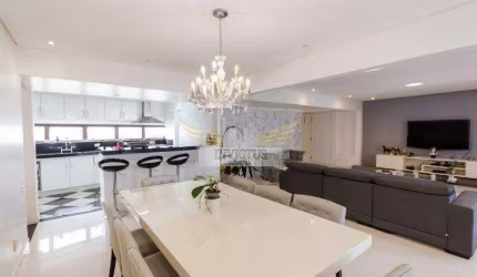 Apartamento com 3 Suítes no Condomínio Quartier para Comprar, 185m² - Bairro Jardim, Santo André/SP.