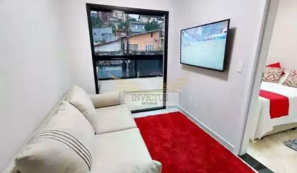 Apartamento Mobiliado com 2 Quartos para Comprar, 45m² - Vila Floresta, Santo André/SP.