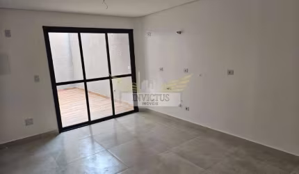 Cobertura Nova sem Condomínio com 2 Suítes para Comprar, 92m² - Vila Bastos, Santo André/SP.