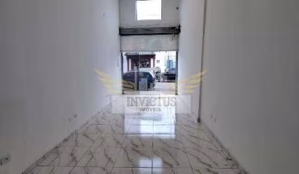 Salão Comercial para Alugar, 40m² - Centro de Santo André/SP.