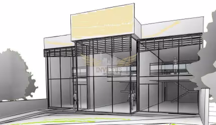 Salão Comercial para Alugar, 332m² - Vila Assunção, Santo André/SP.