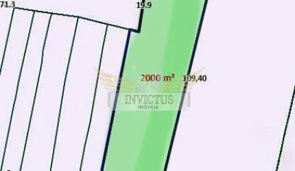 Terreno Plano com 20 metros de Frente para Alugar, 2.000m² - Vila Eldízia, Santo André/SP.