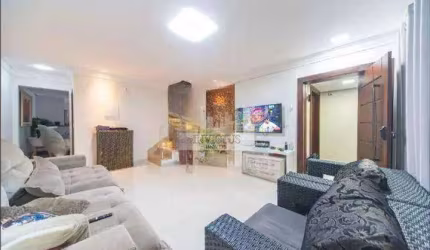 Sobrado com 3 Quartos para Comprar, 215m² - Vila Scarpelli, Santo André/SP.