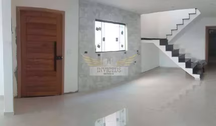 Sobrado com 3 Suítes para Comprar, 174m² - Campestre, Santo André/SP.