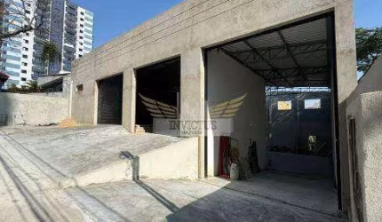 Galpão Comercial Novo para Alugar, 680m² - Parque das Nações, Santo André/SP.