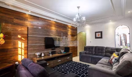 Sobrado com 3 Quartos para Comprar, 257m² - Parque das Nações, Santo André/SP.