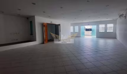 Salão em Sobreloja para Alugar, 336m² - Vila Metalúrgica, Santo André/SP.