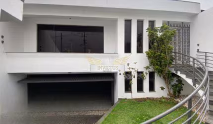 Casa com 3 Quartos para Alugar, 436m² - Vila Valparaíso, Santo André/SP.