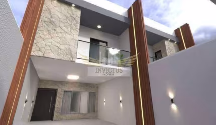 Sobrado com 3 Suítes para Comprar, 230m² - Jardim Bela Vista, Santo André/SP.