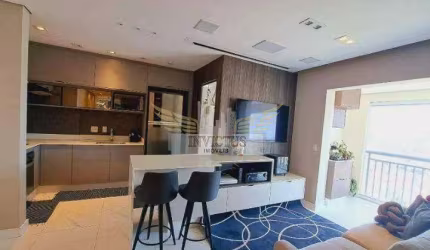 Apartamento Semi Mobiliado com 3 Quartos Club View Residencial para Comprar, 83m² - Vila América, Santo André/SP.
