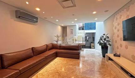 Sobrado de Alto Padrão com 3 Suítes e Espaço Gourmet para Comprar, 244m² - Campestre, Santo André/SP.