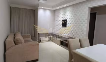 Apartamento mobiliado com 2 Quartos no Condomínio Bellagio para Alugar, 64m²- Bairro Jardim, Santo André/SP.