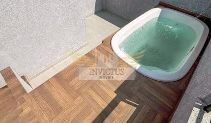 Sobrado em Condomínio Fechado com 2 Quartos para Comprar, 140m² - Campestre, Santo André/SP.