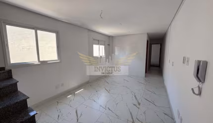 Cobertura sem Condomínio com 2 Quartos para Comprar, 99m² - Vila Alice, Santo André/SP.