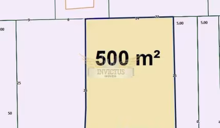Terreno Residencial/Comercial Bem Localizado, 500m² - Aceita Permuta Total 100%.