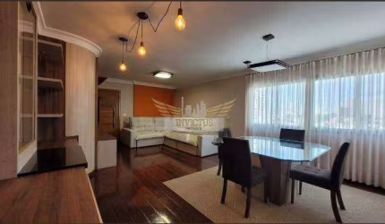Apartamento Semi Mobiliado com 4 Quartos no Condomínio Maison Bouganville, 135m² - Bairro Jardim, Santo André/SP.