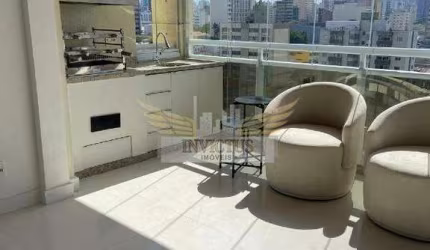 Apartamento com 3 Suítes no Condomínio Paris para Comprar, 128m² - Centro de Santo André/SP.