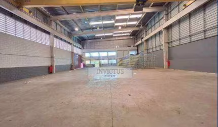 Galpão Industrial/Logístico com Ponte Rolante para Alugar, 1.116m² - Utinga, Santo André/SP.