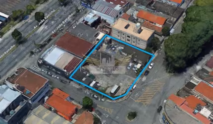 Terreno Residencial/Comercial para Comprar, 1.062m² - Parque São Vicente, Mauá/SP.